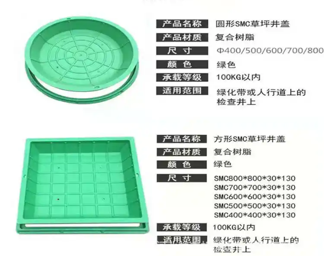滨湖树脂复合种植井盖展示